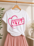 Camiseta Cristiana "Mujeres de Altar" | Camisa de Fe para Mujer | Diseño Cristiano | Regalo para Mujeres Cristianas