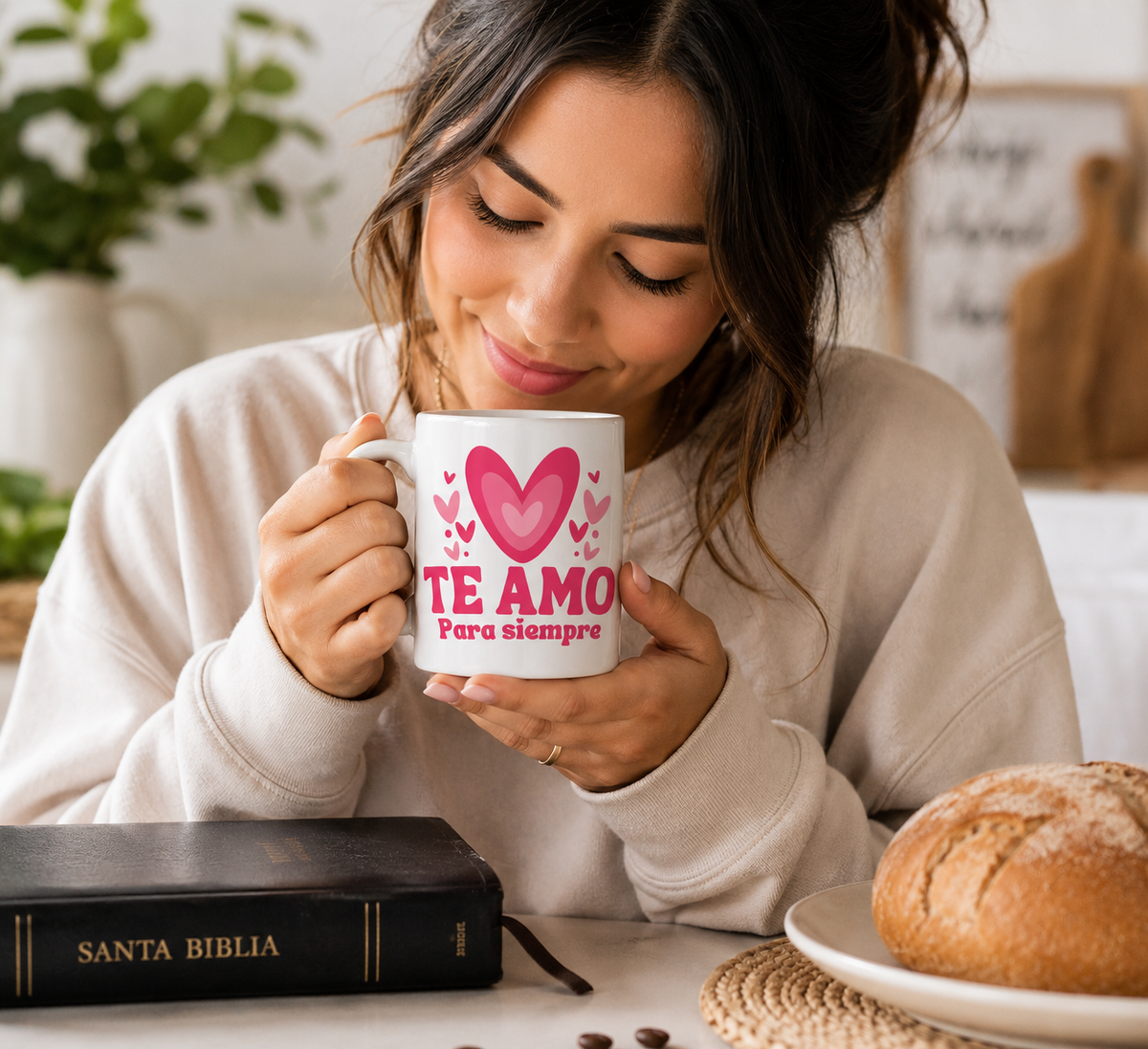 Taza “Te Amo Para Siempre” – Taza Blanca 11 oz