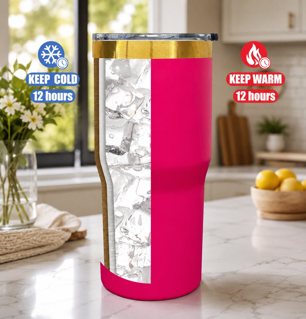 Vaso Térmico Cristiano Personalizado – Josué 24:15