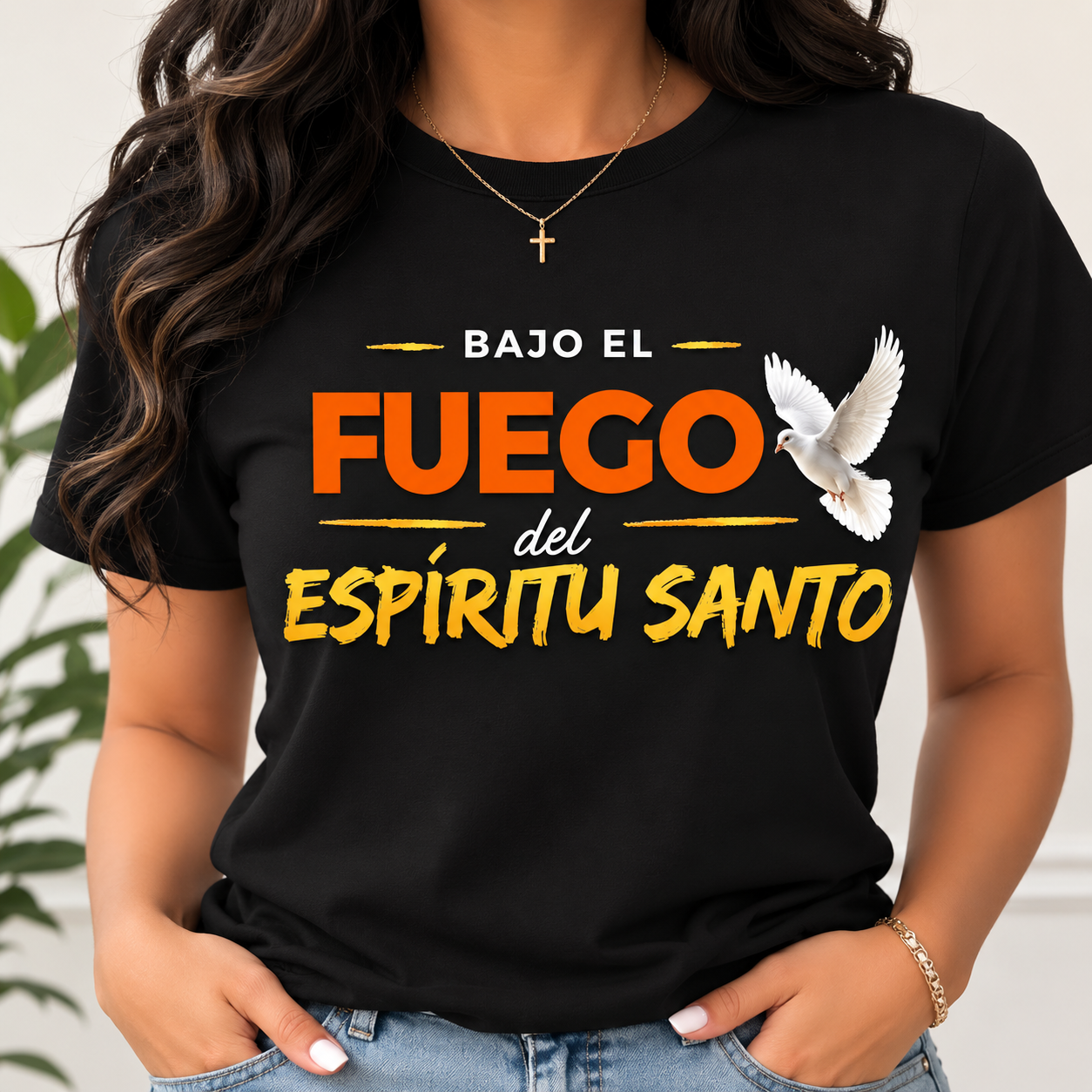 Holy Spirit Christian T-Shirt | Dove Faith Shirt | Pentecostal Christian Tee | Religious Gift | Unisex Shirt