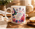 Taza Cristiana con Caja de Regalo | Proverbios 3:5-6 | Regalo para Mujer Cristiana | Taza de Café 11 oz | Regalo de Fe | Christian Mug
